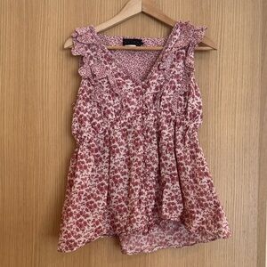 Hatch Floral Sleeveless Top